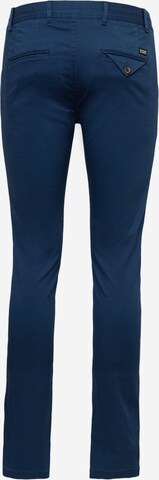 SCOTCH & SODA Úzky strih Chino nohavice - Modrá