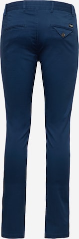 SCOTCH & SODA Slimfit Chino kalhoty – modrá