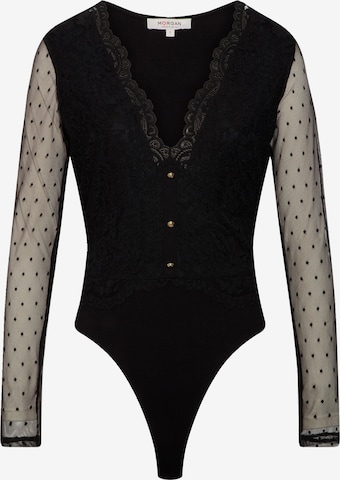 MorganBodi bluza '261-TPLAZA' - crna boja: prednji dio