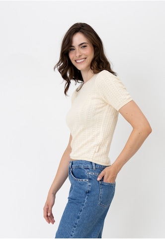 OH APRIL - Pullover 'Amora' em branco