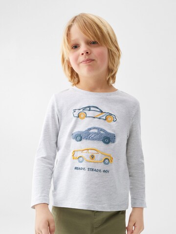 MANGO KIDS Shirt in Grey: front