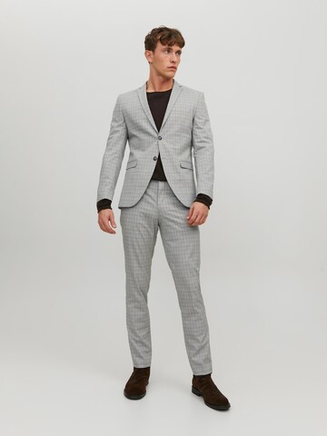 JACK & JONES Slim Fit Sakko 'JPRSolaris' in Grau