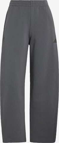 ADIDAS SPORTSWEAR - Calças de desporto em cinzento: frente
