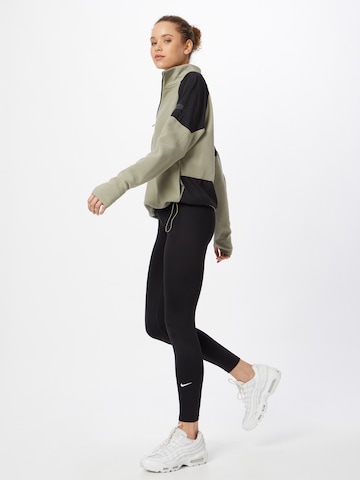 NIKE Skinny Sportsbukser 'One' i sort