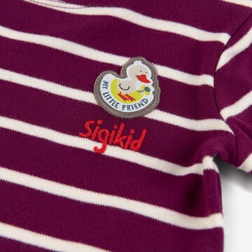 SIGIKID Shirt 'MY LITTLE FRIEND' in Purple