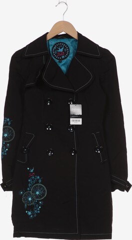 PUSSY DELUXE Jacket & Coat in XS in Black: front