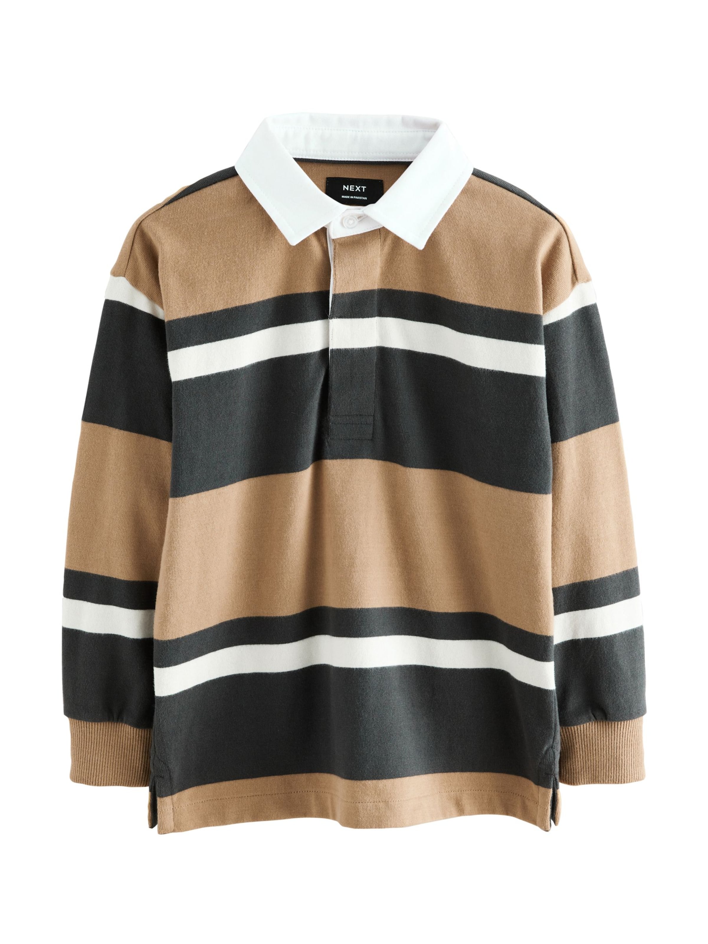 Next Póló - barna: elől