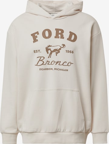 s.Oliver Sweatshirt in Grijs: voorkant