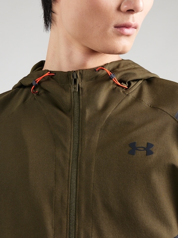 Giacca sportiva 'Unstoppable' di UNDER ARMOUR in verde