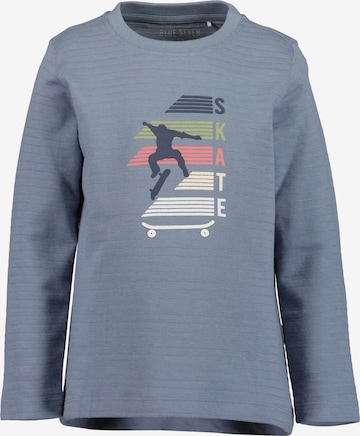 mėlyna BLUE SEVEN Marškinėliai: priekis