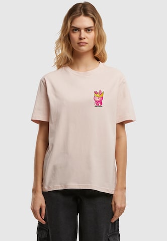 Miss Tee - Camiseta 'Wild And Sweet' en rosa: frente