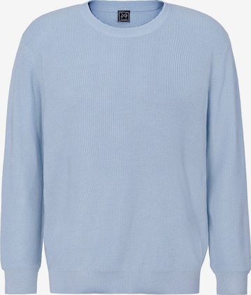 JOHN DEVIN Sweater in Blue: front
