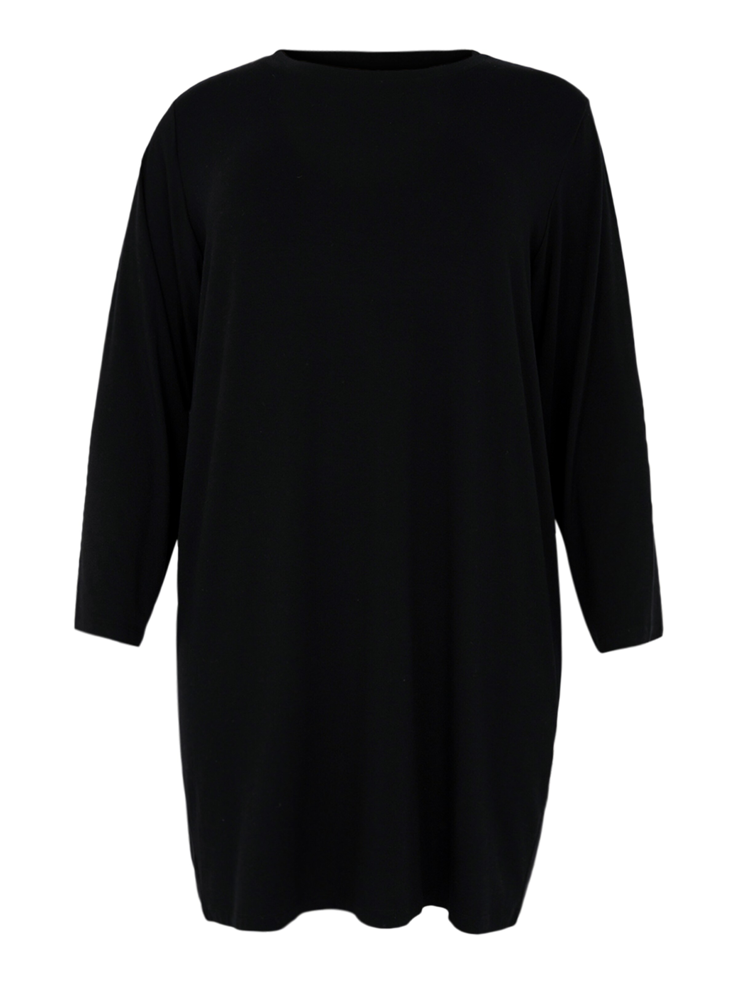 YOEK Gebreide jurk in Zwart