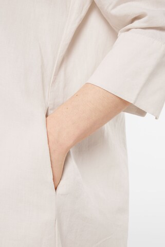 SENSES.THE LABEL Blusenkleid in Beige