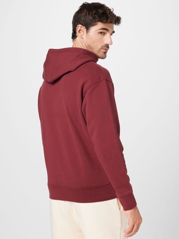 LEVI'S ® Regular Fit Sweatshirt 'Relaxed Graphic Hoodie' in Rot