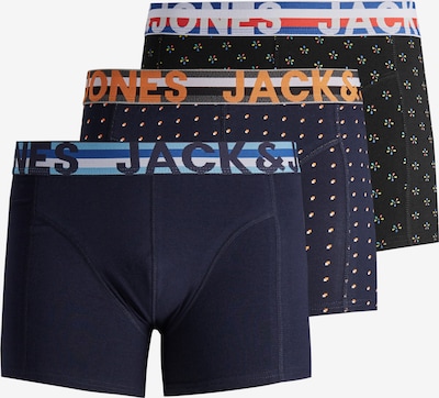 JACK & JONES شورت بوكسر 'Henrik' بـ أزرق / برتقالي / أسود / أبيض, عرض المنتج