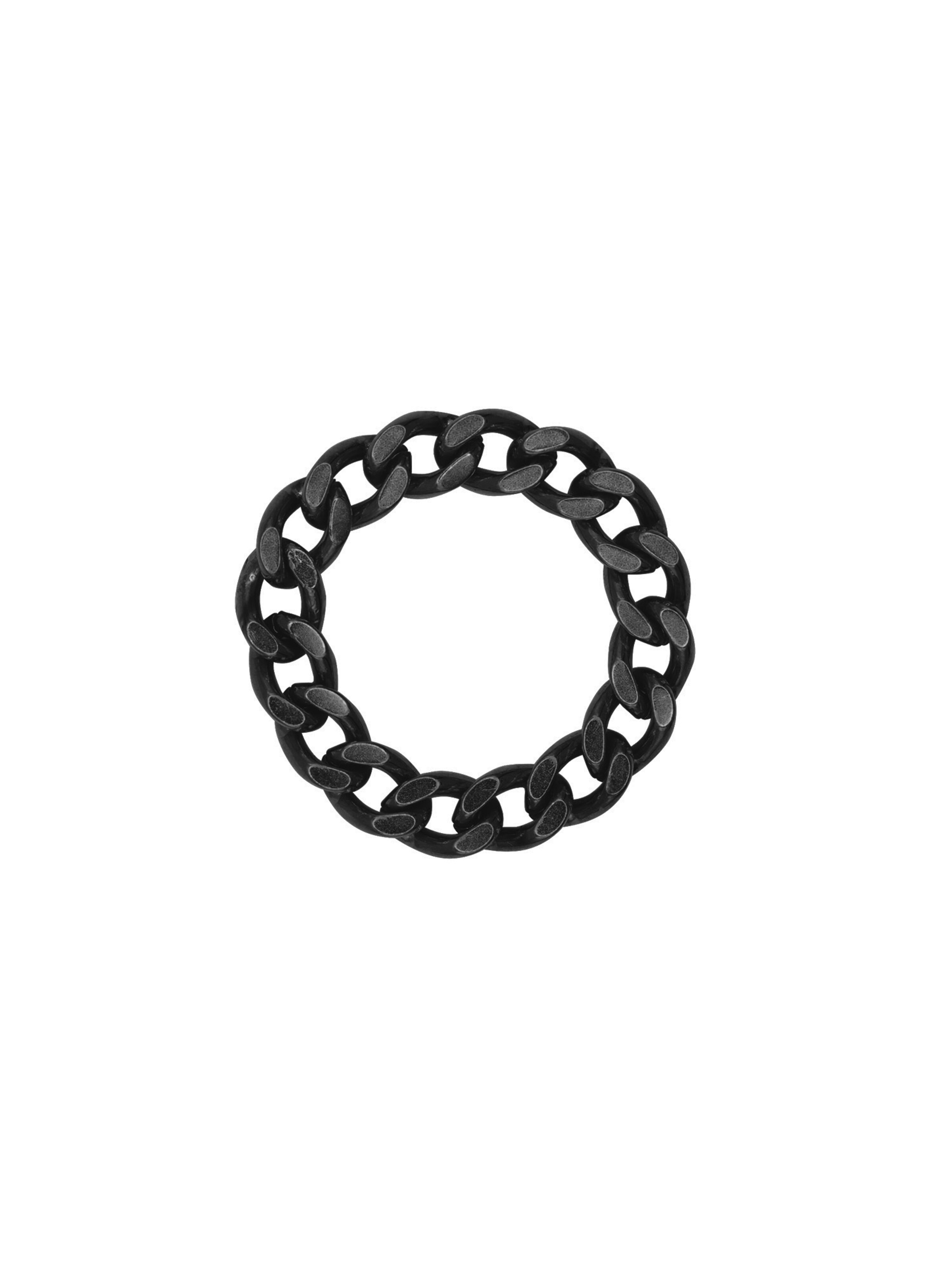 Bague 'Sage' Heideman en noir : devant