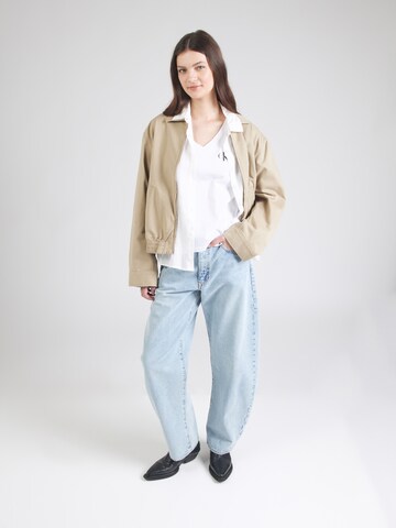 Calvin Klein Jeans Tričko - Biela