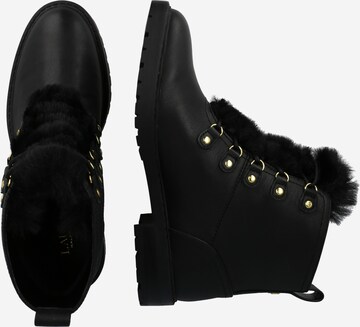 Lauren Ralph Lauren Lace-Up Ankle Boots 'ELLIOT' in Black