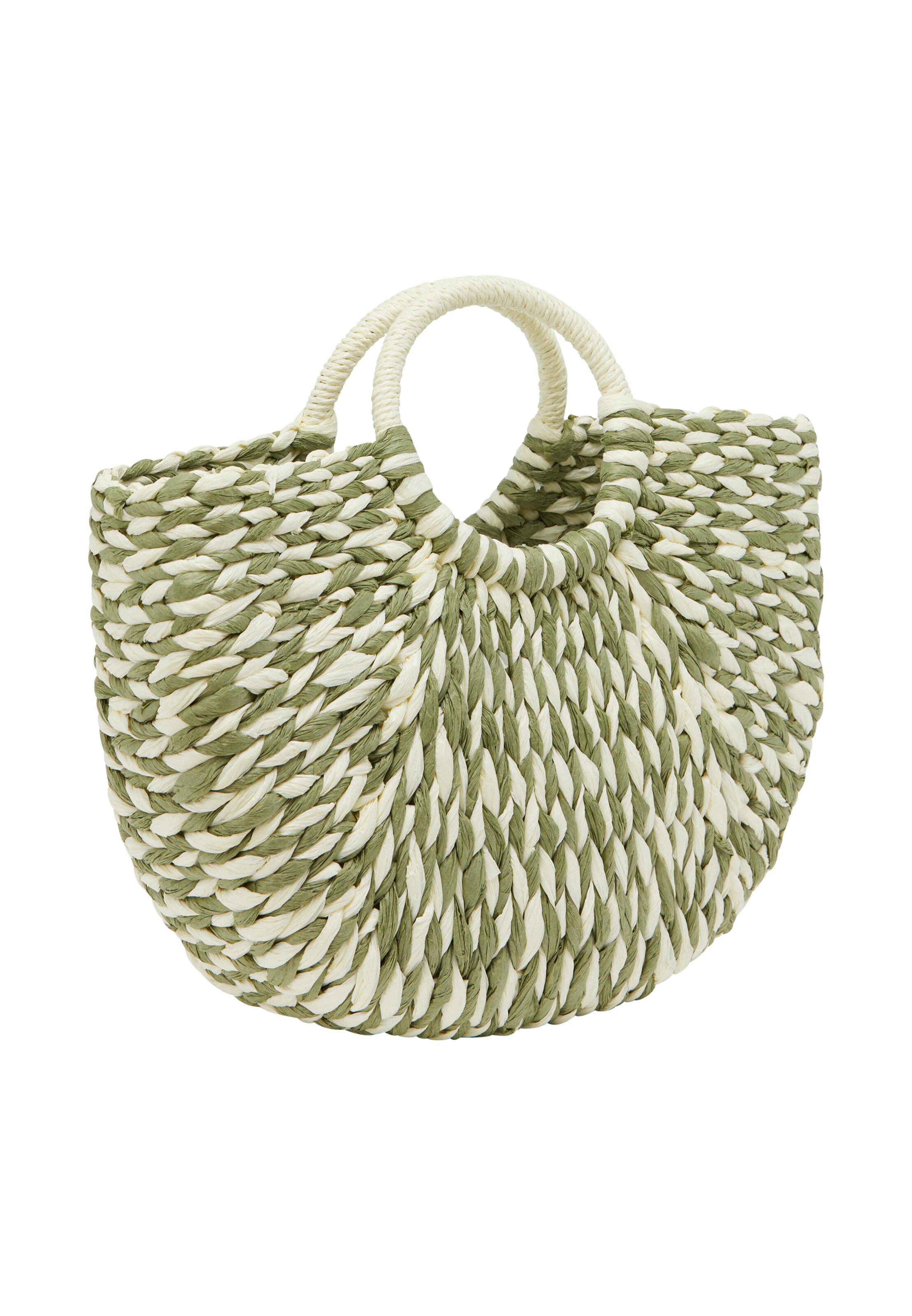 IZIA Torba plażowa w kolorze zielony