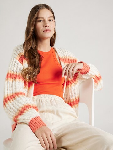 QS Knit Cardigan in White