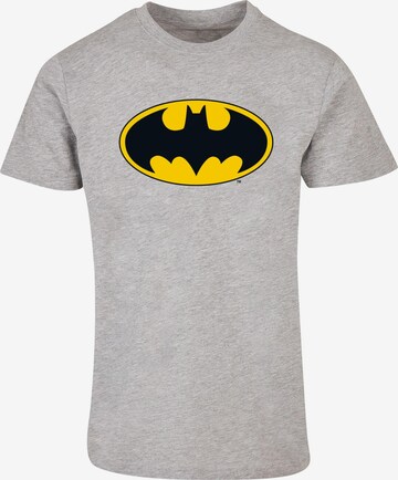 Maglietta 'DC Originals - Batman Logo' di ABSOLUTE CULT in grigio: frontale