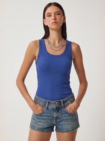 Haut 'Tanktops & Camis' Happiness İstanbul en bleu : devant