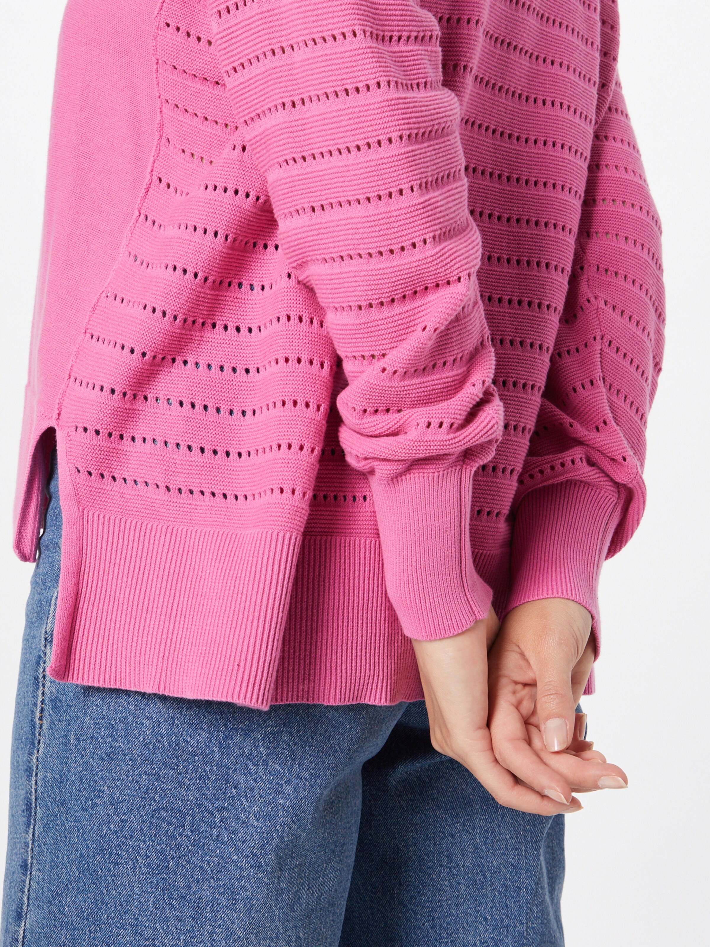 Frauen Pullover & Strick EDC BY ESPRIT Pullover in Pink - QJ80216