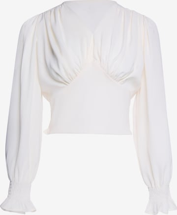 usha BLACK LABEL - Blusa em bege: frente