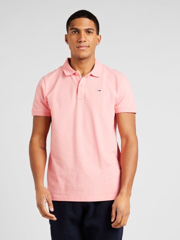 Tommy Jeans Poloshirt in Pink: predná strana