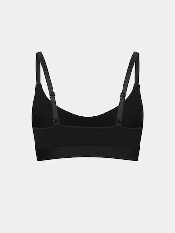 Erlich Textil Bustier BH in Schwarz
