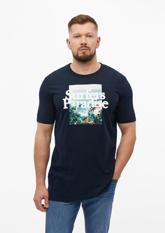 s.Oliver T-Shirt in Blau: Vorderseite