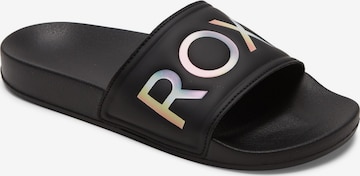 ROXY Pantolette 'Slippy LI' in Schwarz: Vorderseite