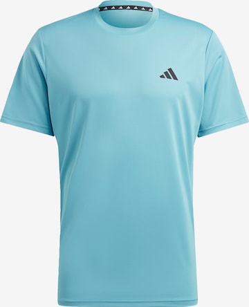 T-Shirt fonctionnel 'Train Essentials ' ADIDAS PERFORMANCE en bleu : devant