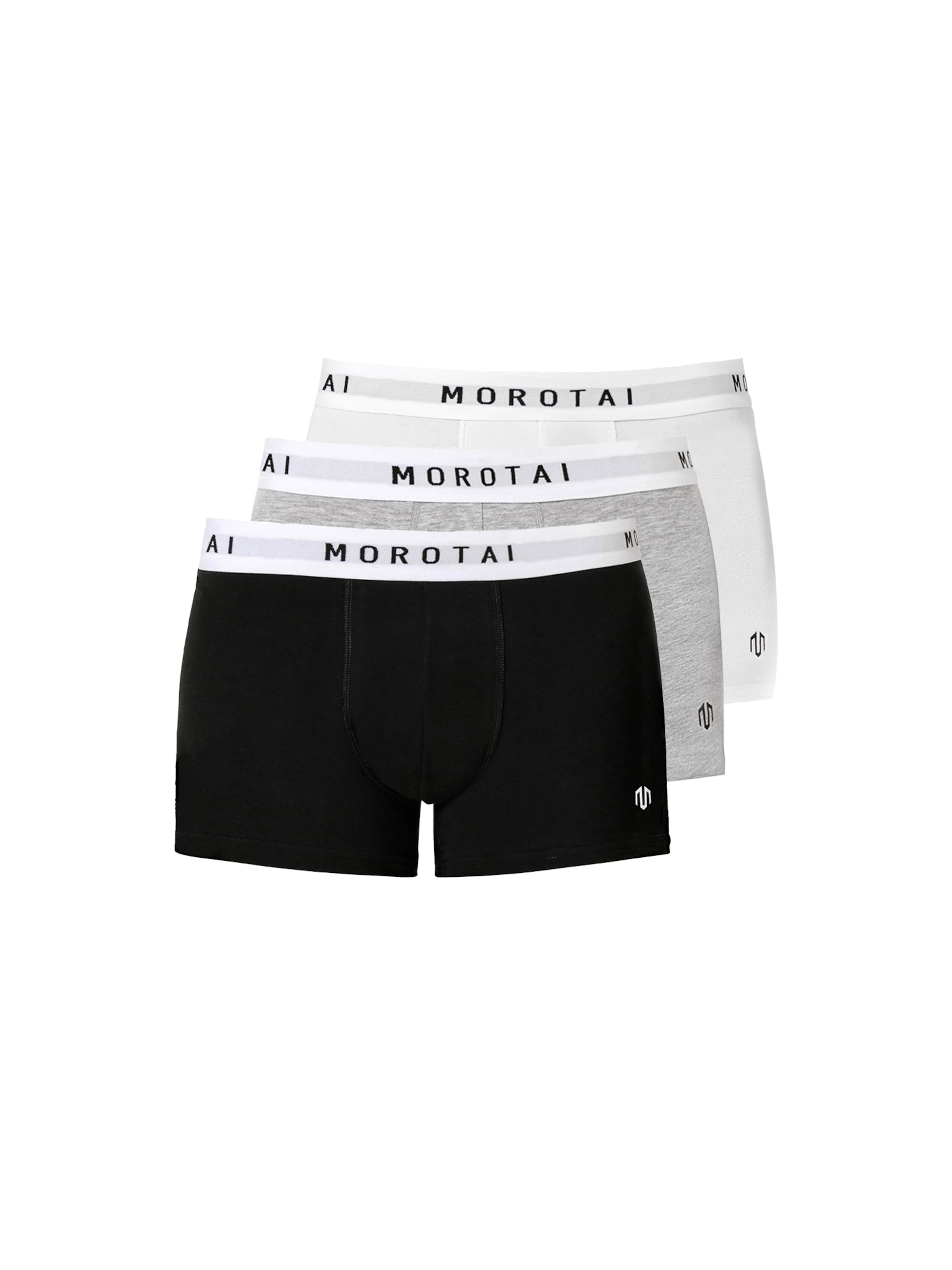 MOROTAI Boksershorts 'PREMIUM' i blandingsfarvet: forside