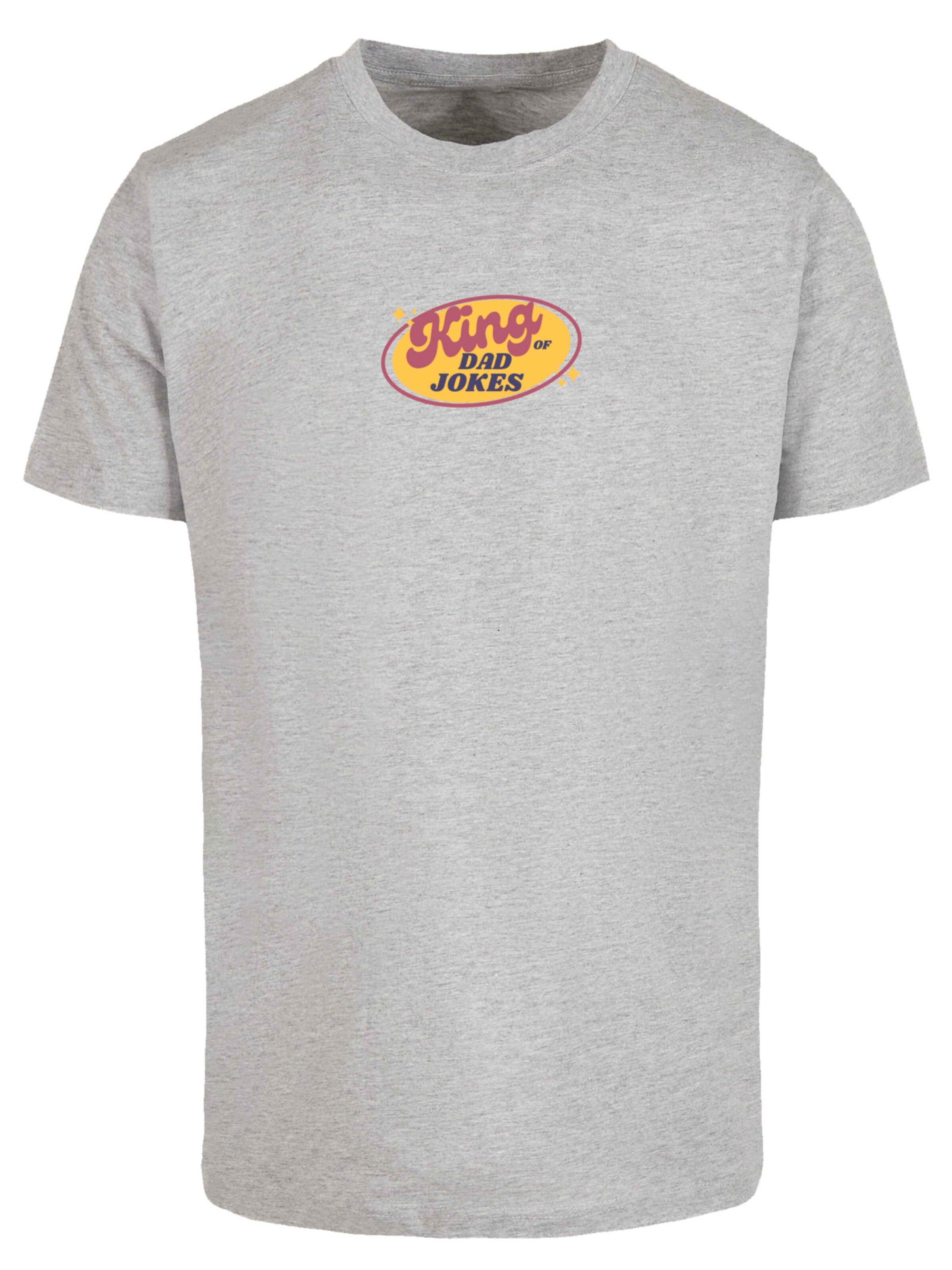 F4NT4STIC Shirt in Grey: front