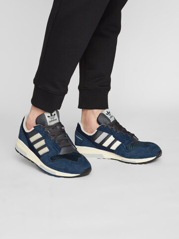 ADIDAS ORIGINALSNiske tenisice 'ZX 420' - plava boja: prednji dio