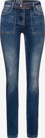 CECIL Skinny Jeans 'Scarlett' i blå: framsida
