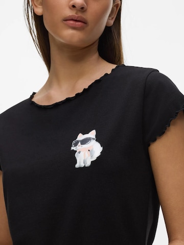 Karl Lagerfeld Sovtröja 'Ikon Choupette' i svart