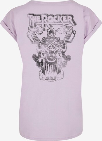 T-shirt 'Thin Lizzy - Rocker' Merchcode en violet