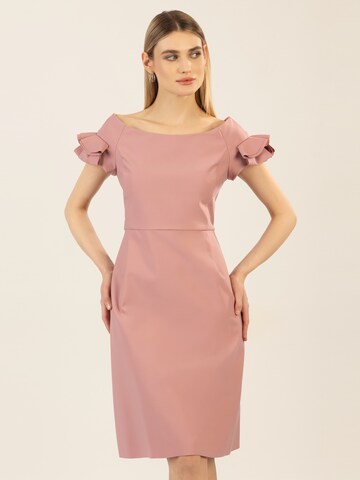 APART Cocktail Dress in Purple: front