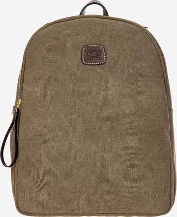 Bric's Backpack 'Sorrento' in Green: front
