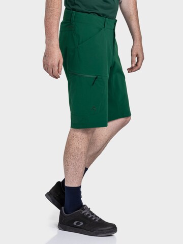 Regular Pantalon outdoor 'Danube' Schöffel en vert