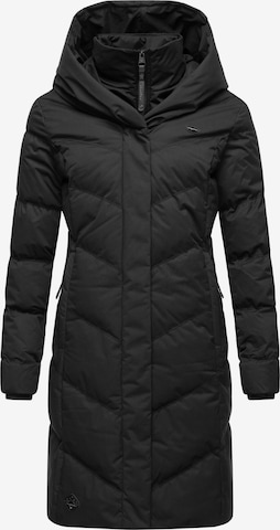 Manteau d’hiver 'Natalka' Ragwear en noir : devant