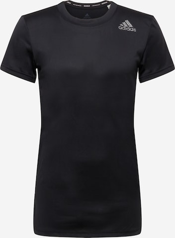 Tricou funcțional de la ADIDAS SPORTSWEAR pe negru: față