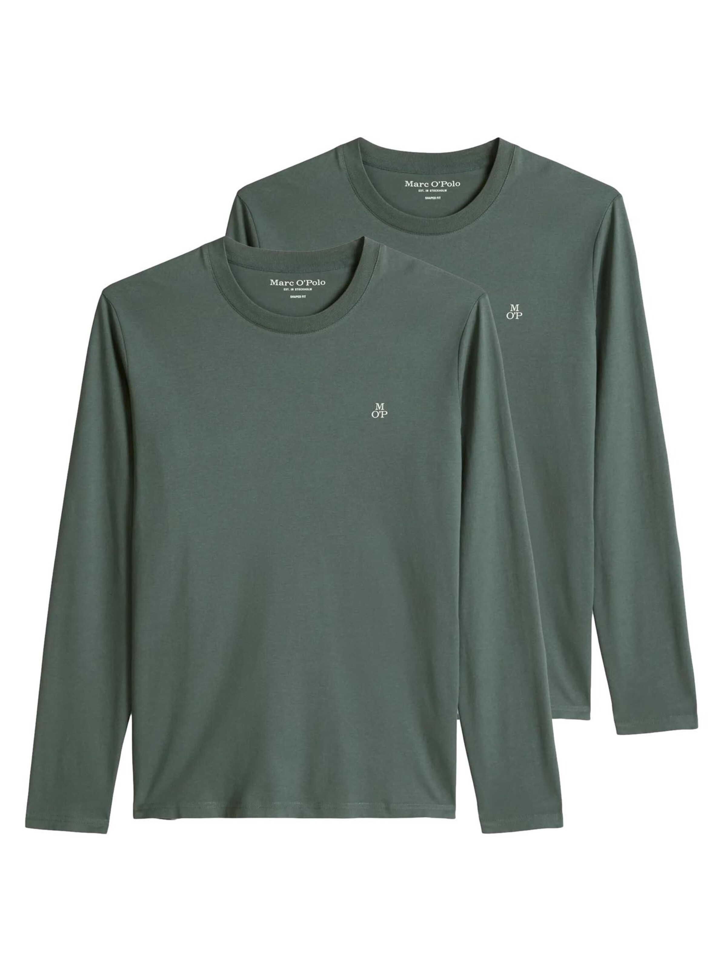 Marc O'Polo Shirt 'Eskil' in Groen: voorkant