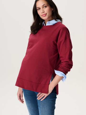 Sweat-shirt 'Alta' Noppies en rouge : devant