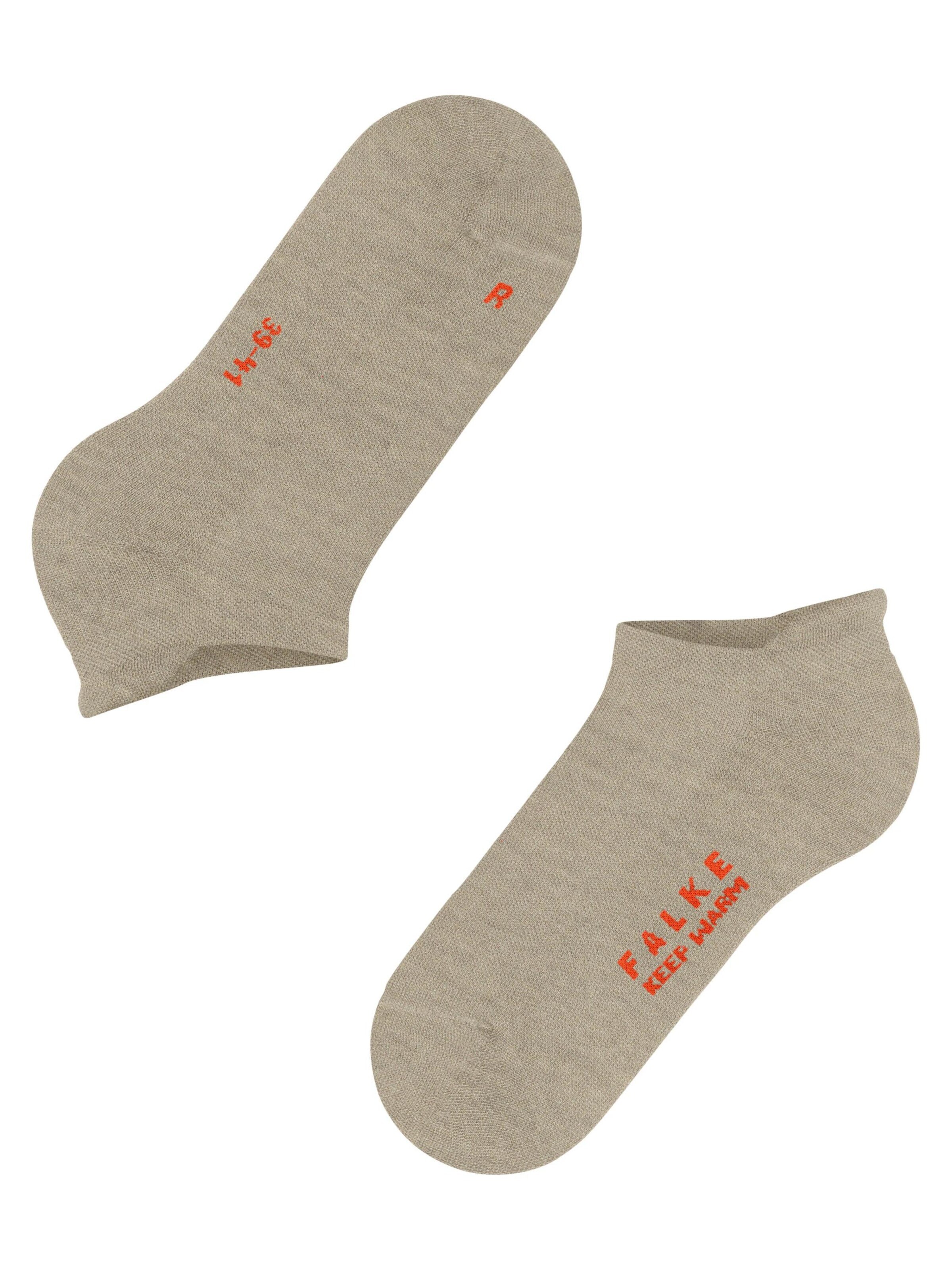 FALKE Ankle Socks 'Keep Warm' in Beige