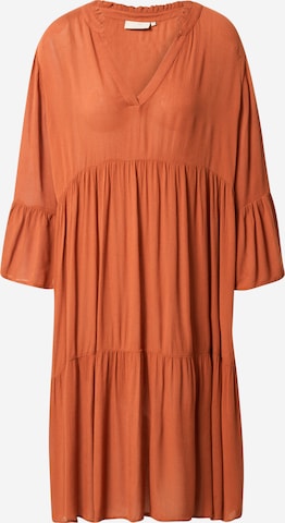 Abito camicia 'Marianah' di Kaffe in marrone: frontale