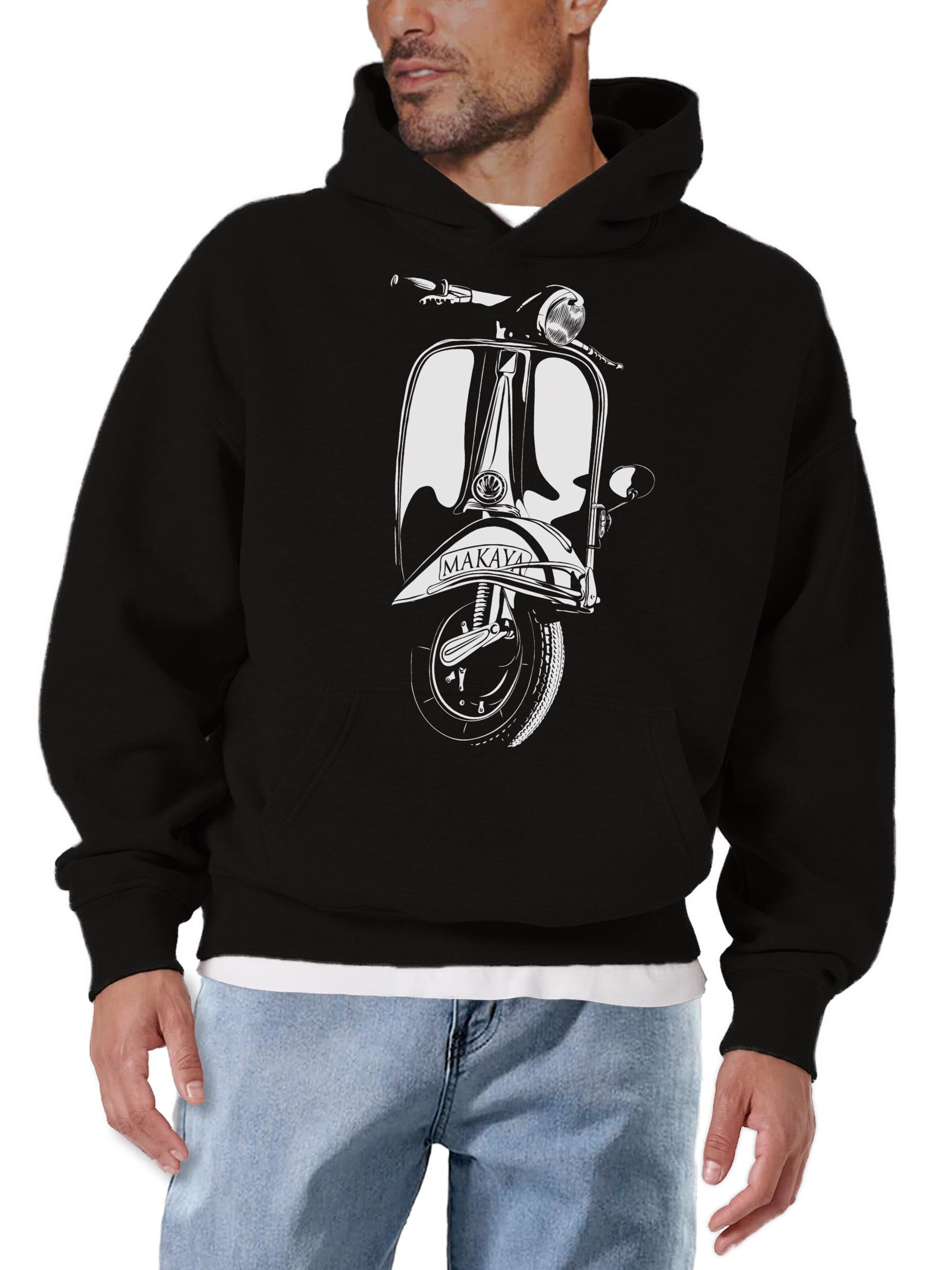 MAKAYA Sweatshirt in Black